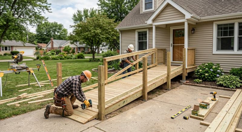 Handicap Ramp Installation in Kansas City, KS