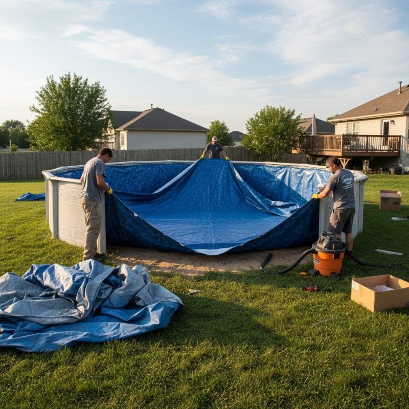 Inground Pool Liner Service