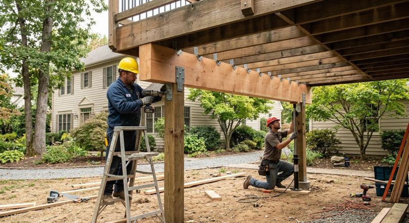 Deck Beam Repair in Redmond, WA
