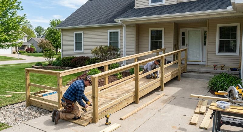 Residential Ramp Installation in Kansas City, KS