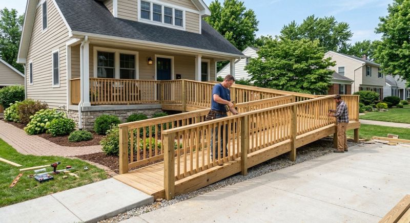 Residential Ramp Installation in Wilmington, NC