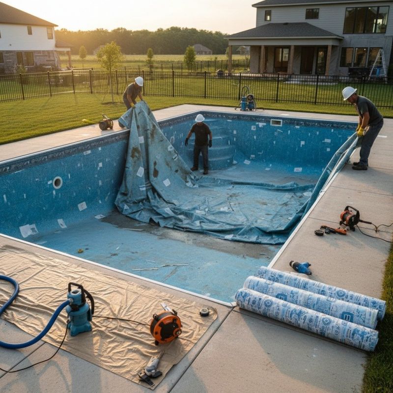 Vinyl Pool Liner Replacement