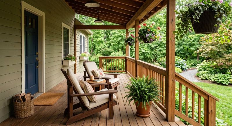 Wood Porch Construction in Fairfield County, CT